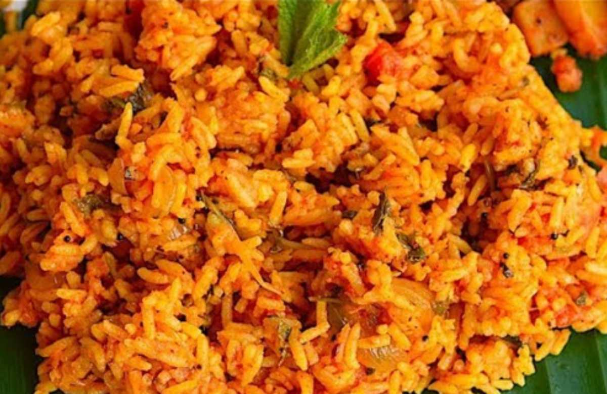 Easy Tomato Biriyani Recipe