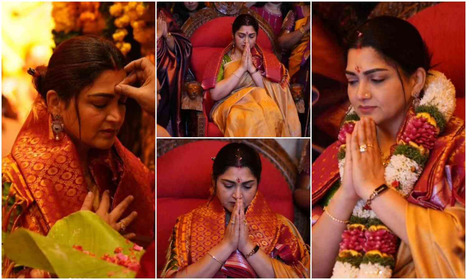 Kushboo unnimaya pooja