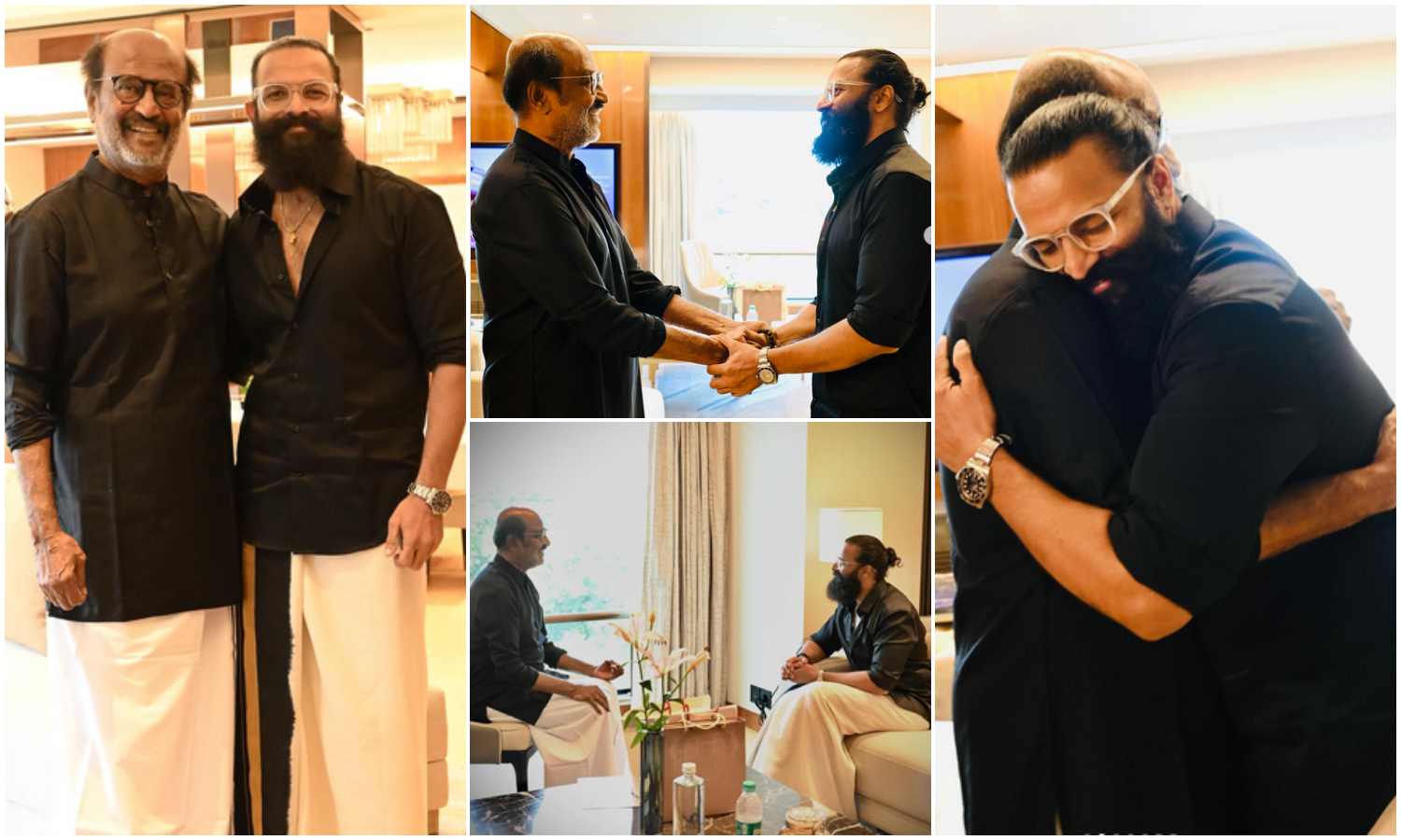 Jayasurya meet rajinikanth