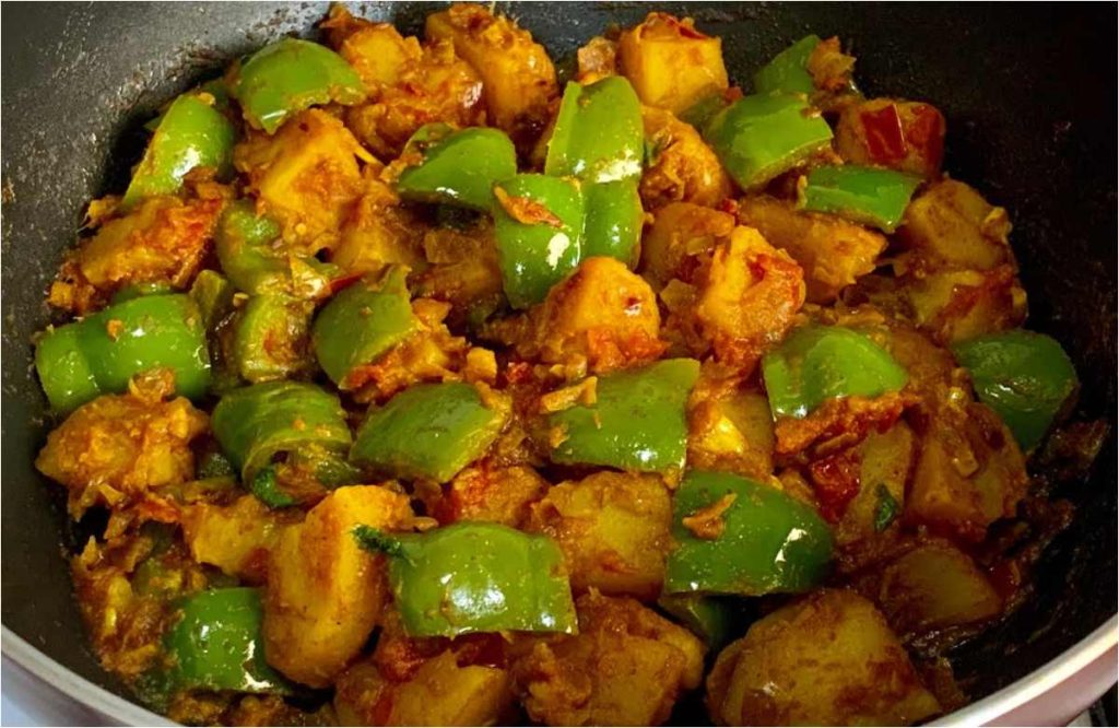 Special Potato Capsicum Masala Recipe