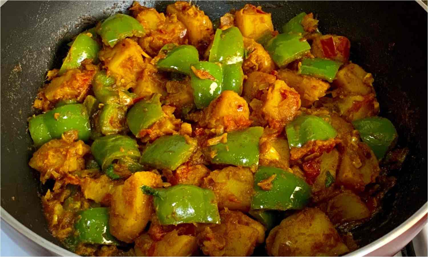 Special Potato Capsicum Masala Recipe