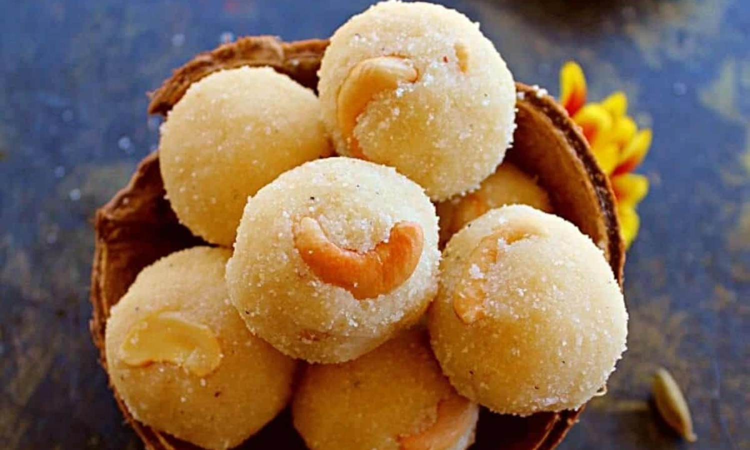 Easy Rava Ladoo Recipe