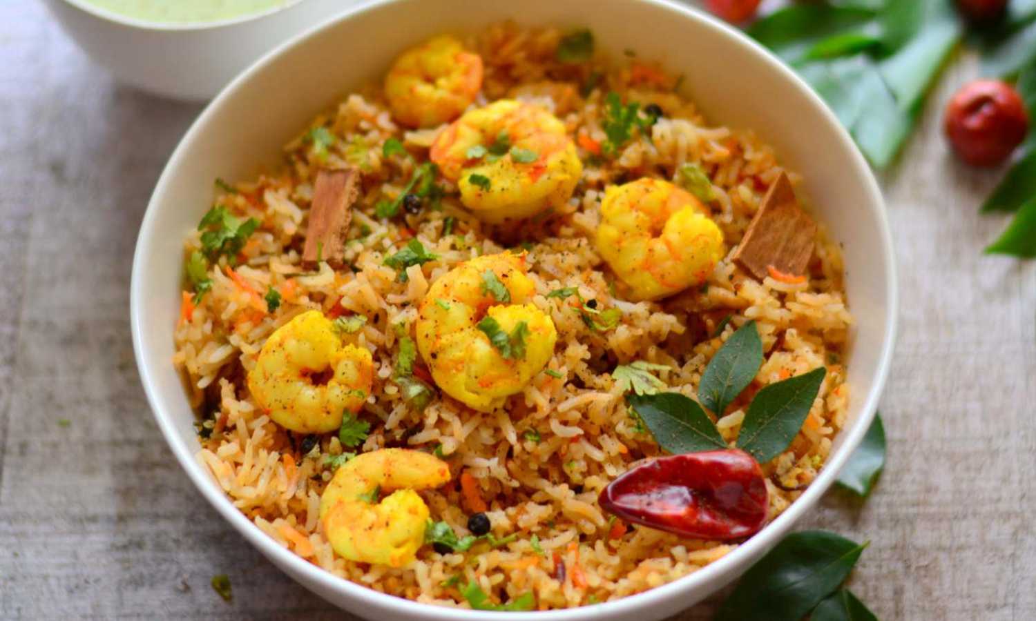 Easy Prawns Biryani Recipe