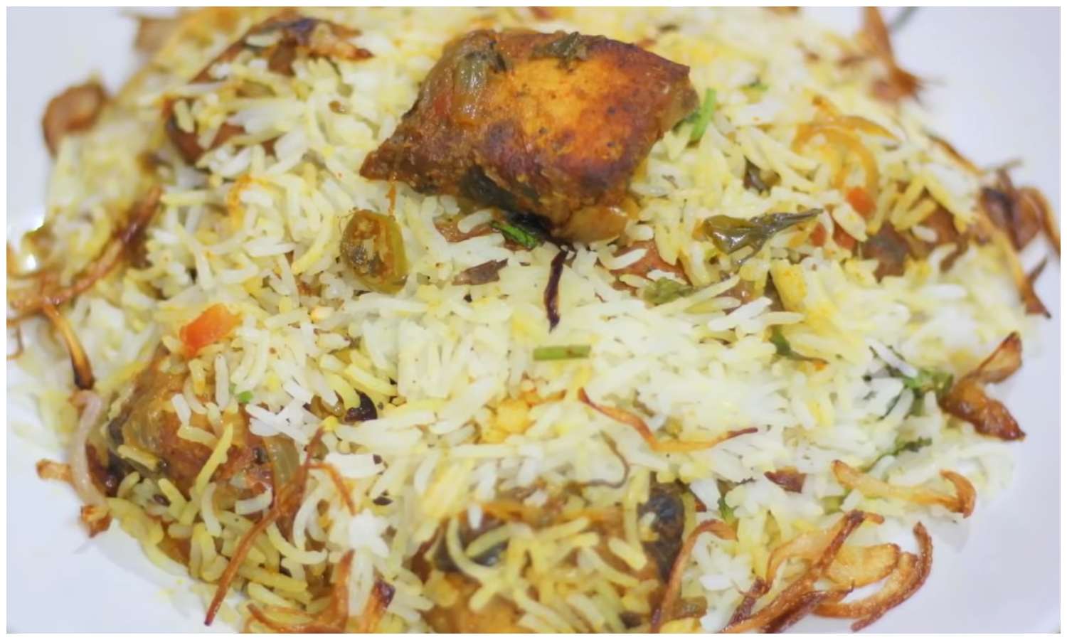 Christmas Special Fish Biriyani