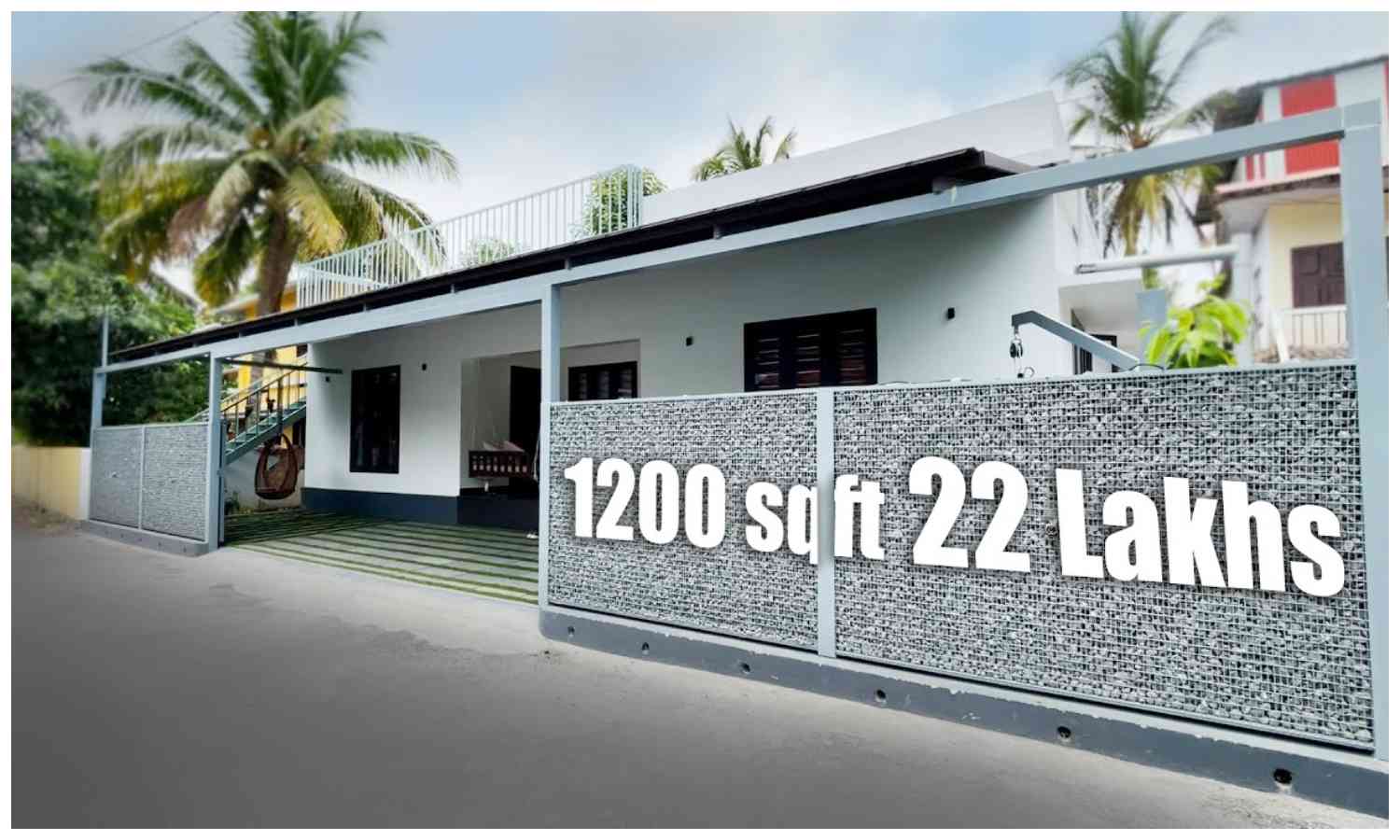 1200 Sqft 22 Lakhs home plan