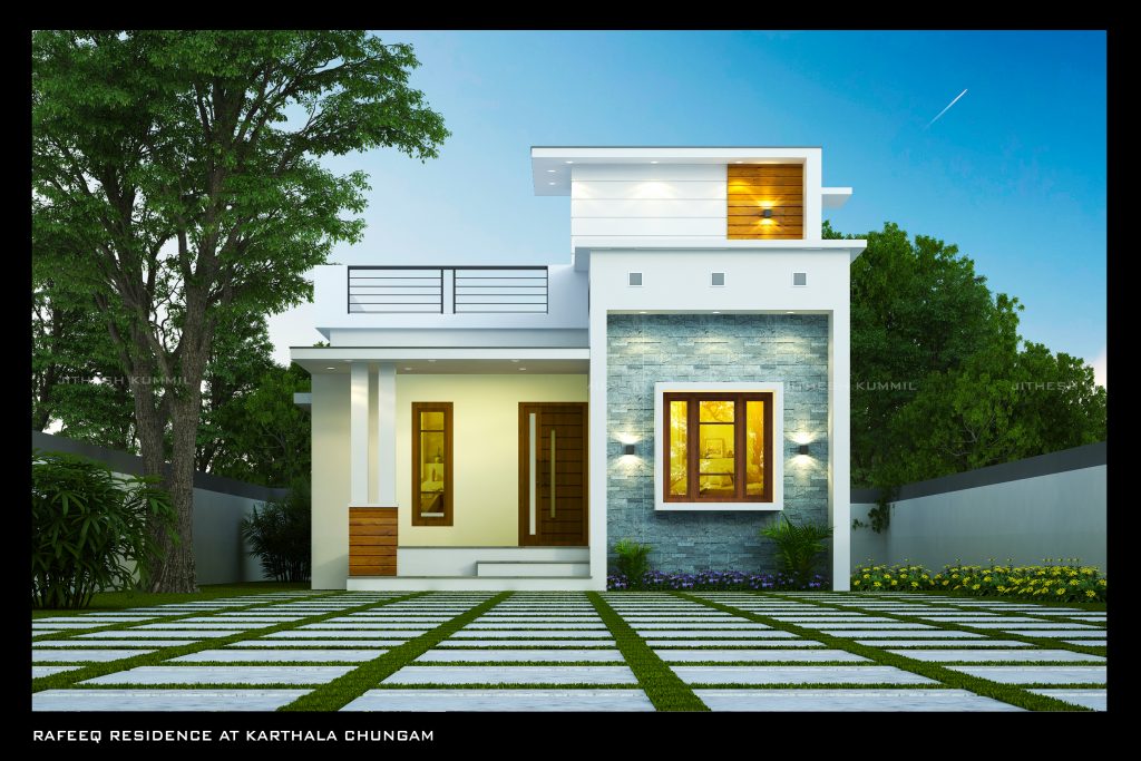 950 Sqft 16 Lakh Budjet Home