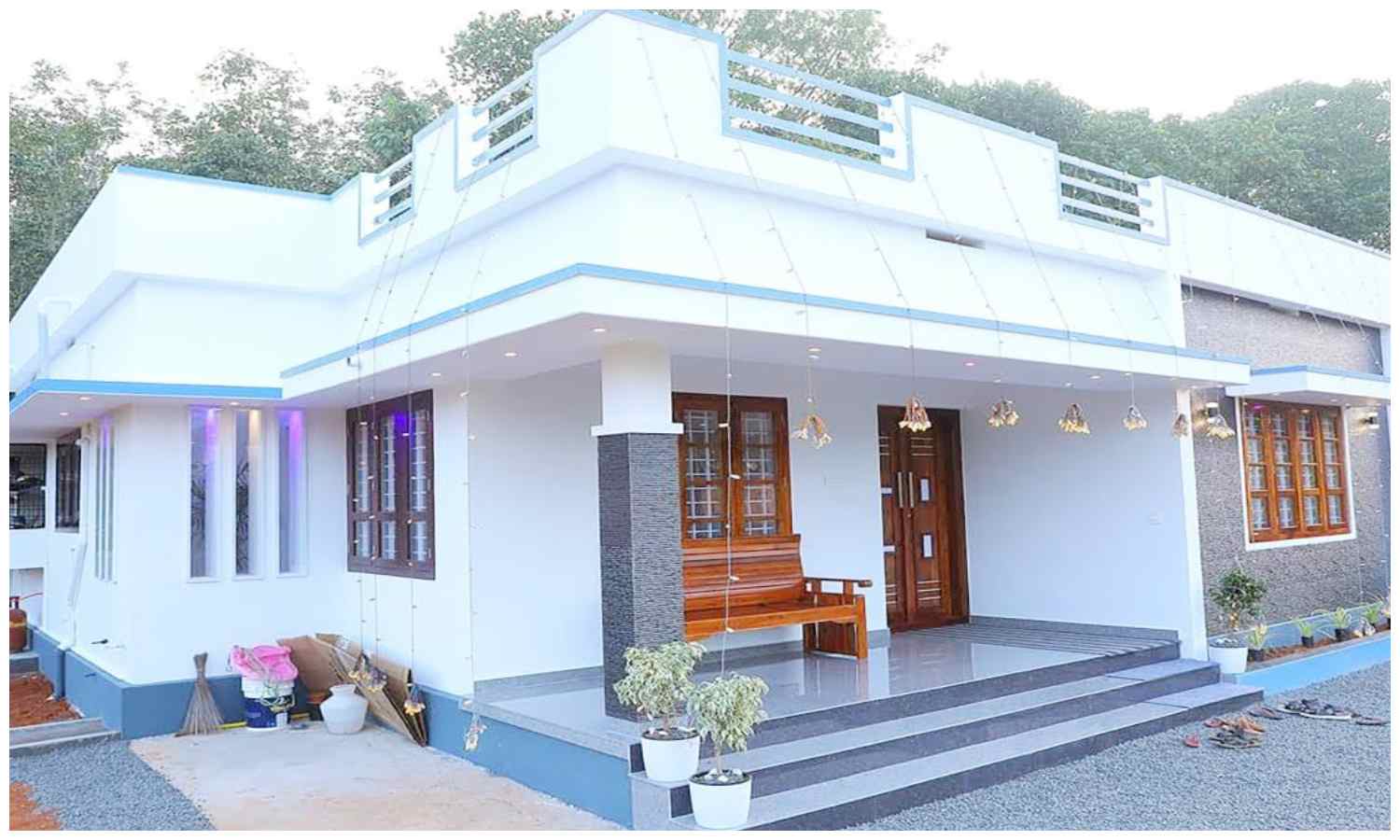 17.5 Lakh Rupees Modern House Plan