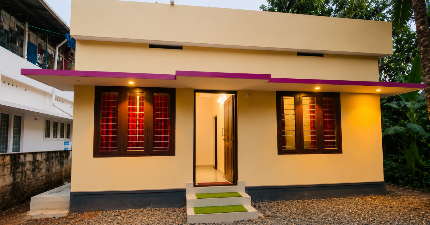 10 Lakh 650 SQFT 2 BHK Home