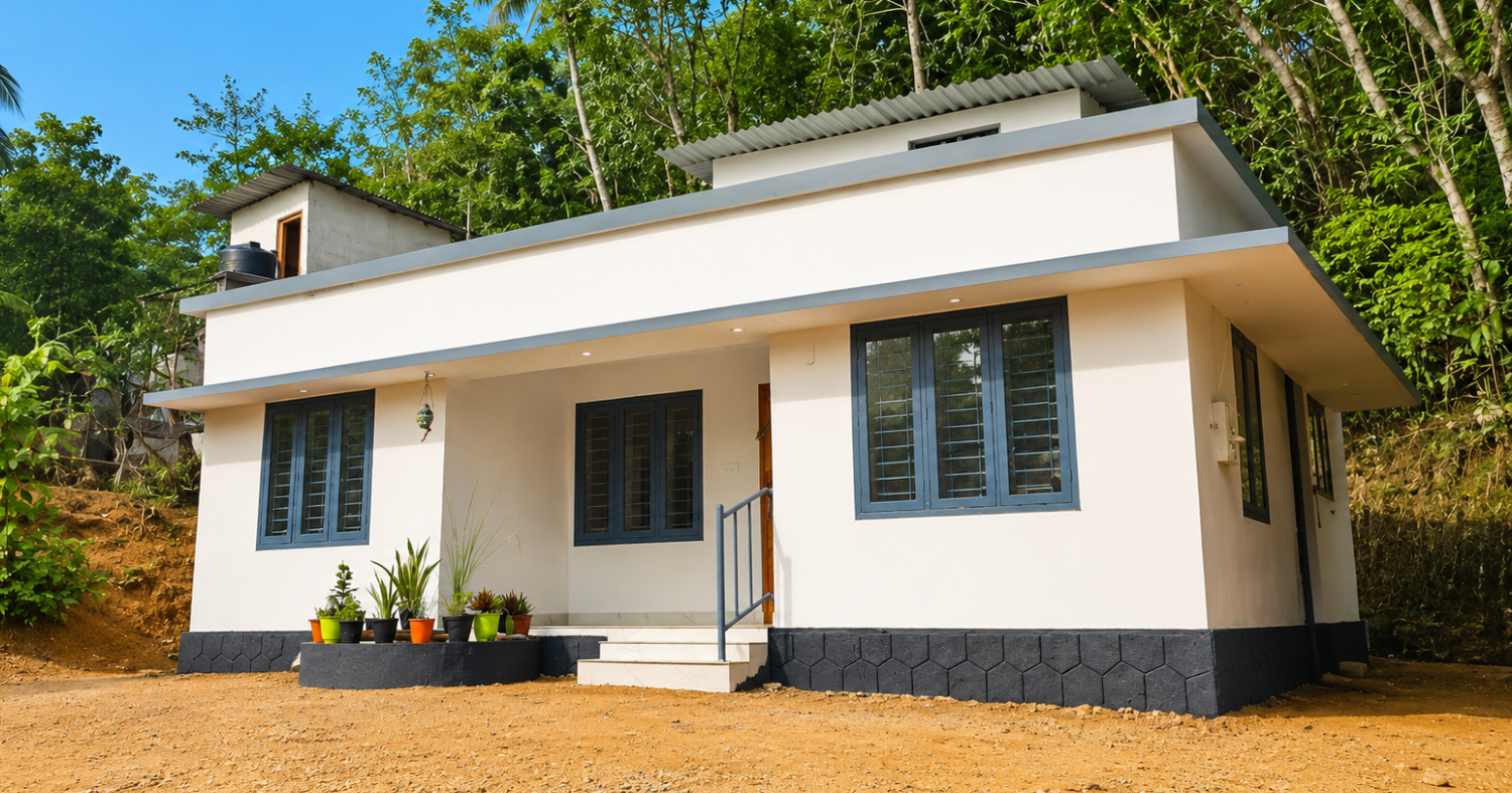 18 Lakh 2 BHK Home Plan